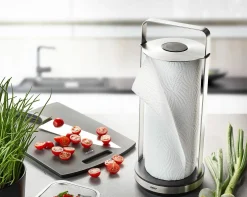 Gefu Küchenrollenhalter schwarz