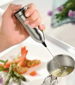 Gefu Milchaufschäumer schwarz