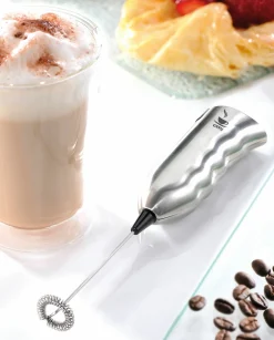 Gefu Milchaufschäumer schwarz