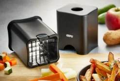 Gefu Pommes- und Gemüseschneider schwarz