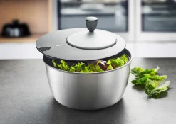 Gefu Salatschleuder 3tlg. schwarz