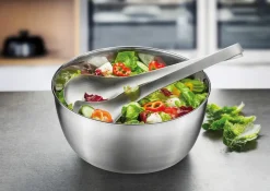 Gefu Salatschleuder 3tlg. schwarz