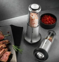 Gefu Salz-/Pfeffermühle schwarz