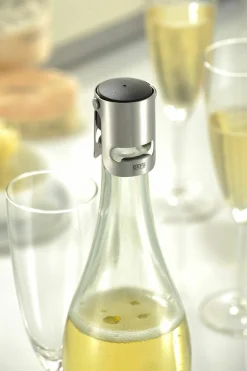 Gefu Sektflaschenverschluss schwarz