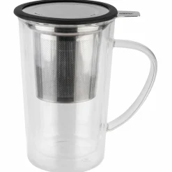 Gefu Teeglas silberfarben