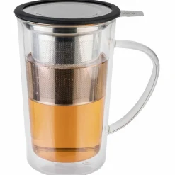 Gefu Teeglas silberfarben