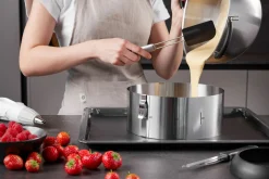 Gefu Tortenring 10cm silberfarben