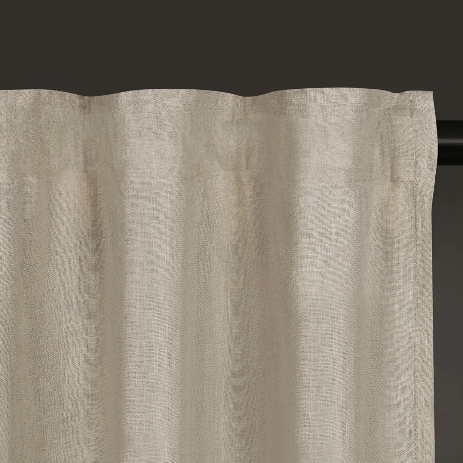 Gerster Gardinen-Vorhang braungelb