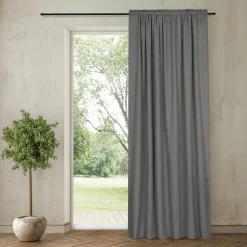 Gerster Gardinen-Vorhang grau