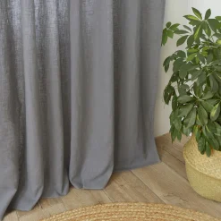 Gerster Gardinen-Vorhang grau