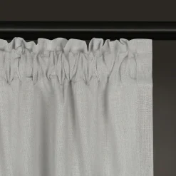 Gerster Gardinen-Vorhang grau