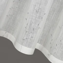 Gerster Schlaufen-Bistrogardine weiß