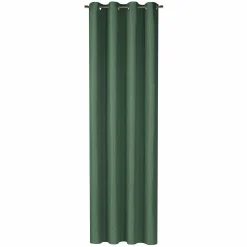 Gerster Ösenvorhang aus Dekostoff grün
