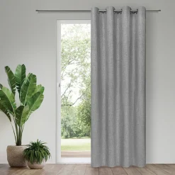 Gerster Ösenvorhang, Blackout grau