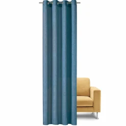 Gerster Ösenvorhang, blau blau