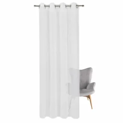 Gerster Ösenvorhang, uni, offwhite weiß