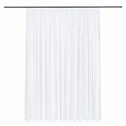 Gerster Store Effekt-Voile recycelt weiß