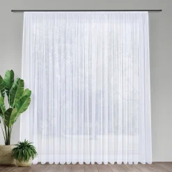 Gerster Store Voile recycelt weiß