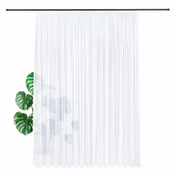 Gerster Store Voile recycelt weiß