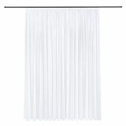 Gerster Store Voile recycelt weiß