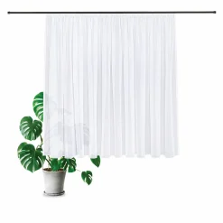 Gerster Store Voile recycelt weiß