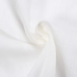 Gerster Vorhang mit Band u. Tunnelzug beige