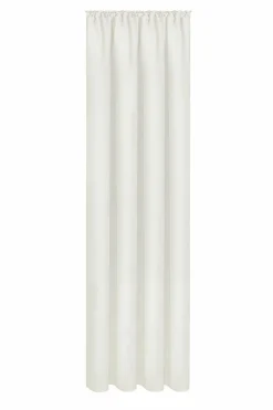 Gerster Vorhang mit Band u. Tunnelzug weiß