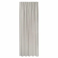 Gerster Vorhang mit verd. Schlaufen grau