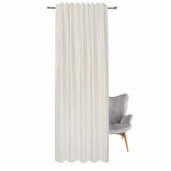 Gerster Vorhang mit verd. Schlaufen beige