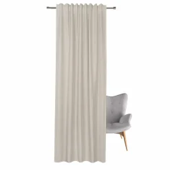 Gerster Vorhang mit verd. Schlaufen gelb