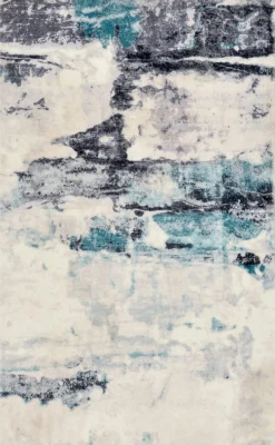 Gino Falcone Badteppich blaugrauweiß