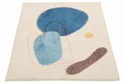 Gino Falcone Badteppich blauweiß