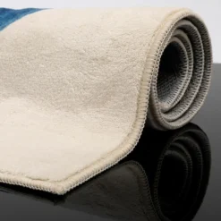 Gino Falcone Badteppich blauweiß