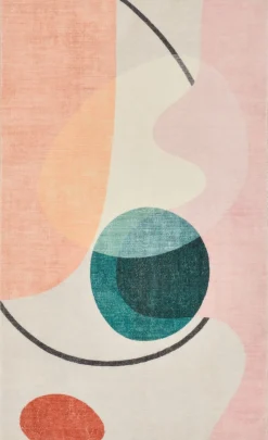 Gino Falcone Badteppich mehrfarbigweiß