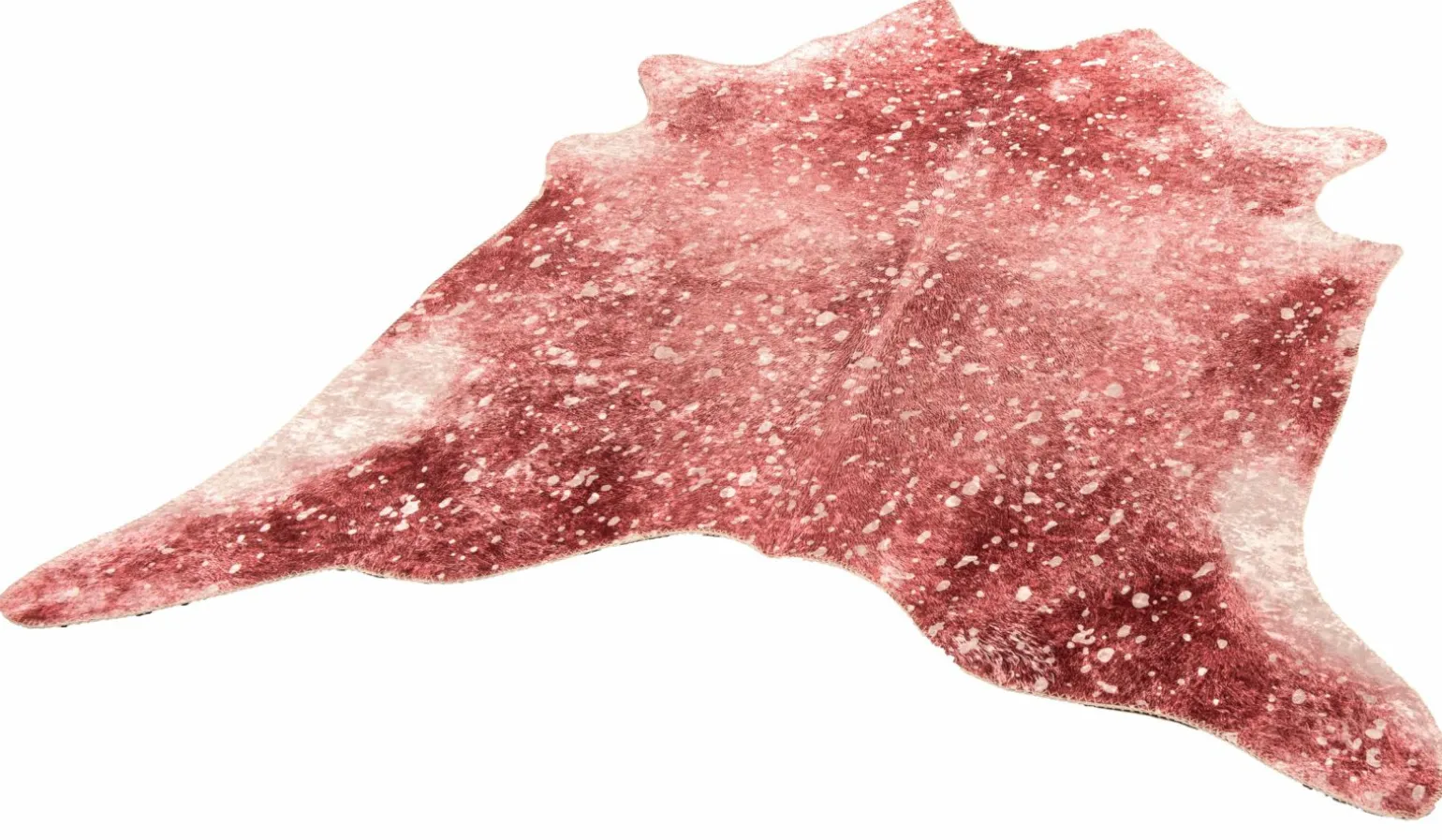 GINO FALCONE Fellform-Webteppich Gr.3 pink