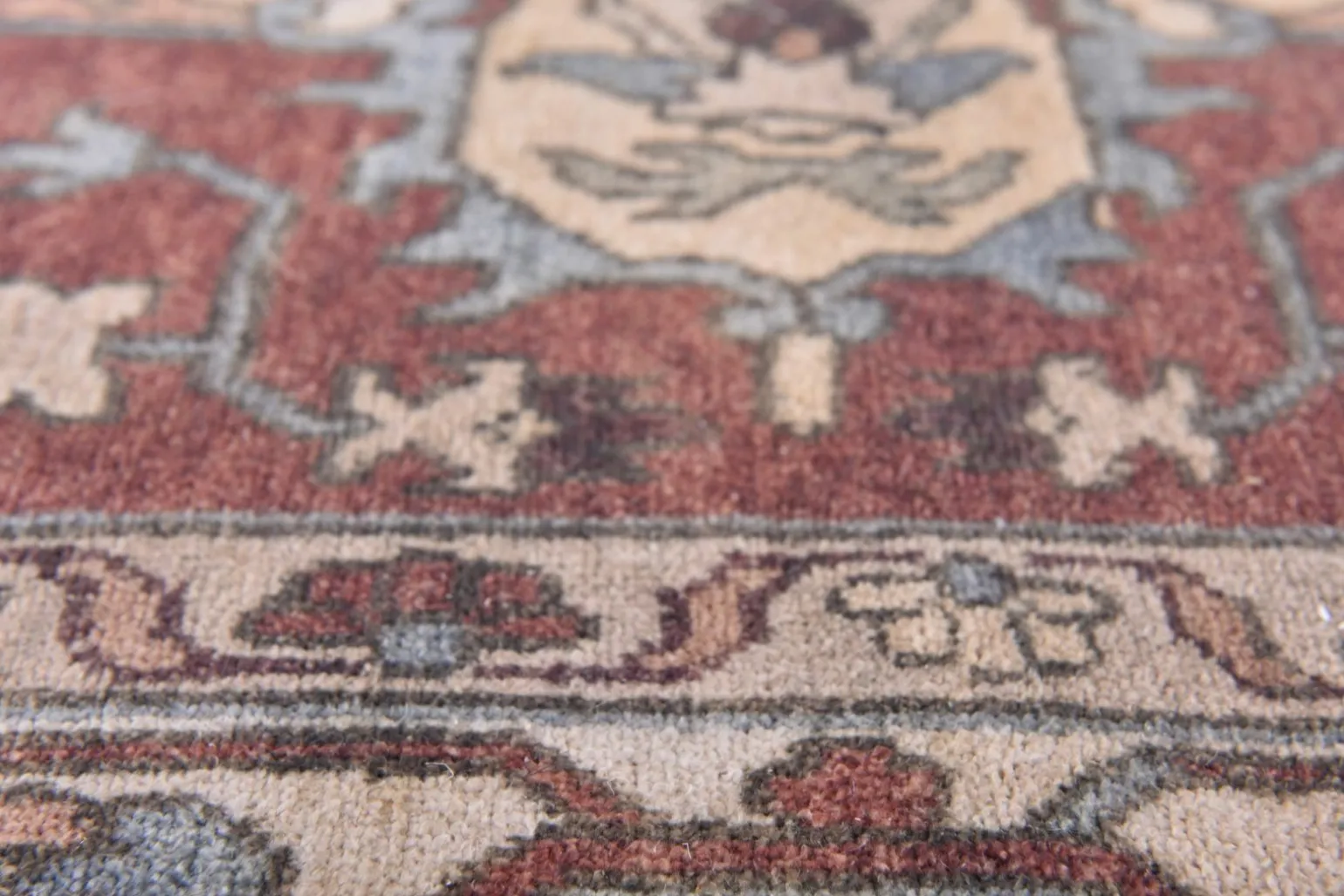 GINO FALCONE Webteppich modern mehrfarbigrot