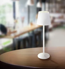 Globo LED - Akku - Tischleuchte 1flg mehrfarbigweiß