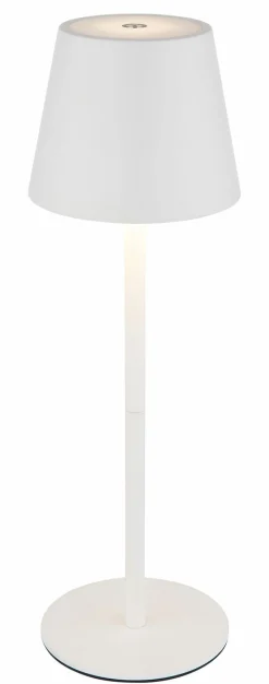 Globo LED - Akku - Tischleuchte 1flg mehrfarbigweiß