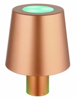 Globo LED-Akku-Flaschenleuchte 1flg mehrfarbiggoldfarben