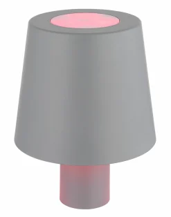 Globo LED-Akku-Flaschenleuchte 1flg graumehrfarbig