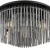 Globo LED-Deckenleuchte 5flg schwarz