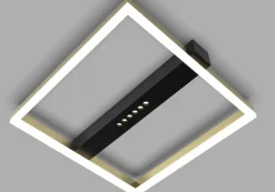 Globo LED-Deckenleuchte 1flg schwarz