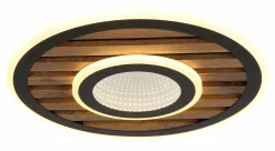 Globo LED-Deckenleuchte 1flg braunmehrfarbigschwarz