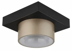 Globo LED-Deckenleuchte 1flg grauschwarzmehrfarbigorangegoldfarben