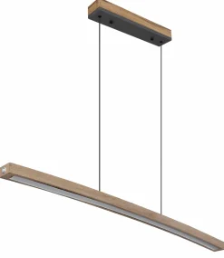 Globo LED-Hängeleuchte 1flg graumehrfarbigbraun