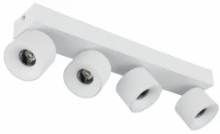 Globo LED-LED Strahler 4flg weißtransparent