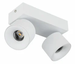 Globo LED-LED Strahler 2flg weißtransparent