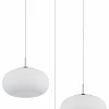 Globo LED-Pendelleuchte 1flg weißsilberfarbenmehrfarbig