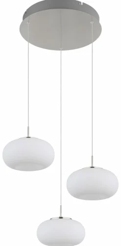 Globo LED-Pendelleuchte 1flg weißsilberfarbenmehrfarbig
