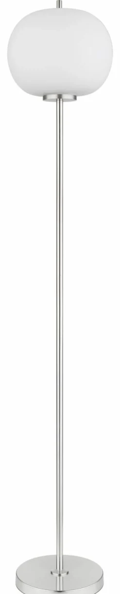 Globo LED-Stehleuchte 1flg silberfarbengoldfarbengrau